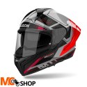 AIROH KASK INTEGRALNY MATRYX ROCKET RED GLOSS