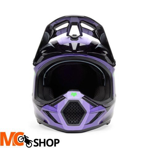 FOX KASK OFF-ROAD V3 RS GRID BLACK/PURPLE