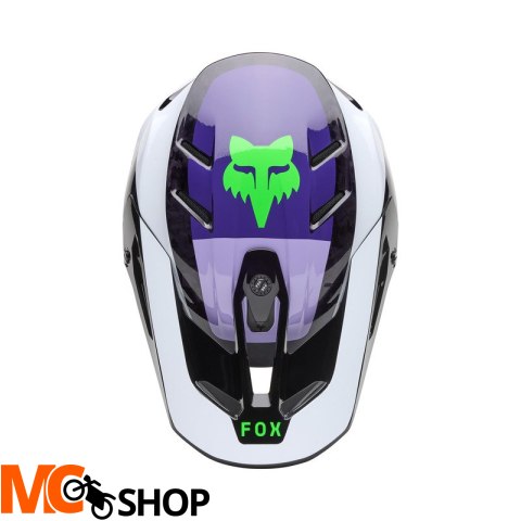FOX KASK OFF-ROAD V3 RS GRID BLACK/PURPLE