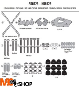 KAPPA STELAŻ KUFRA CENTRALNEGO KYMCO DOWNTOWN 350
