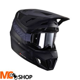 LEATT KASK Z GOGLAMI KIT MOTO 7.5 V24 STEALTH
