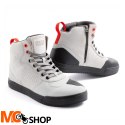 REBELHORN BUTY MOTO SKÓRZANE SPIKE GREY/BLA SOLE