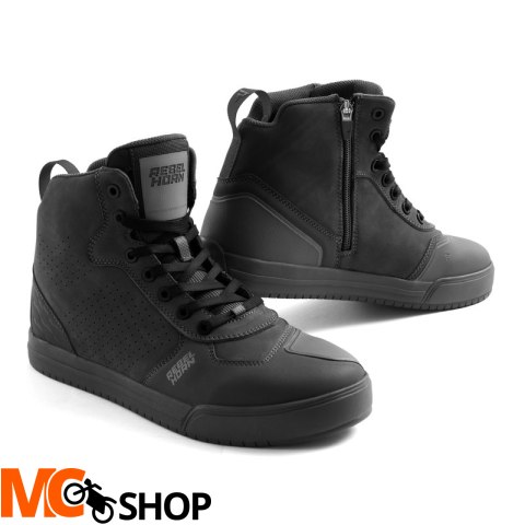 REBELHORN BUTY MOTOCYKLOWE SKÓRZANE SPIKE BLACK