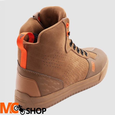 REBELHORN BUTY MOTOCYKLOWE SKÓRZANE SPIKE BROWN