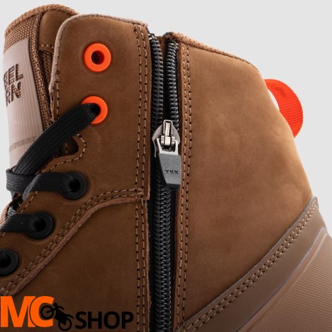 REBELHORN BUTY MOTOCYKLOWE SKÓRZANE SPIKE BROWN