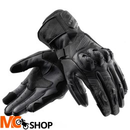 REBELHORN RĘKAWICE MOTOCYKLOWE SKÓRZANE VIPER BLAC