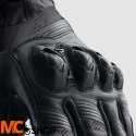 REBELHORN RĘKAWICE MOTOCYKLOWE SKÓRZANE VIPER BLAC