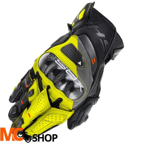 SHIMA RĘKAWICE MOTOCYKLOWE XRS-3 MEN BL YELLOW FL