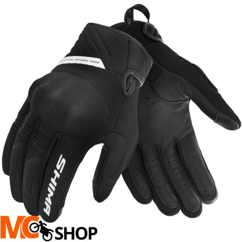 SHIMA RĘKAWICE MOTOCYKLOWE SONIC MEN GLV BLK/WHT