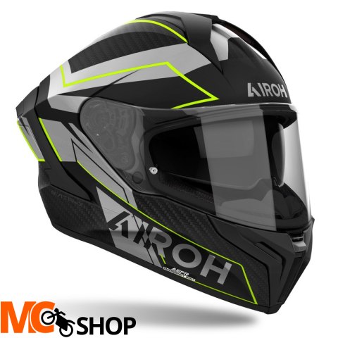 AIROH KASK INTEGRALNY MATRYX SENTINEL YELLOW MATT
