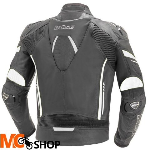 BUSE KURTKA SKÓRZANA IMOLA CZARNO-BIAŁY