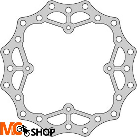 DELTA BRAKING ONL_DBD005D TARCZA HAMULC TYŁ HONDA