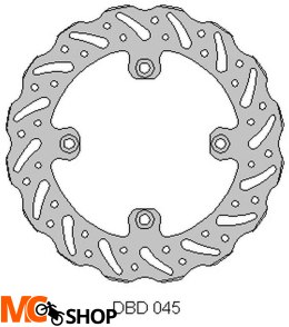 DELTA BRAKING ONL_DBD045G TARCZA HAMULC TYŁ BETA 2