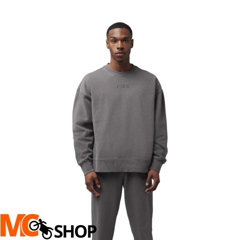 FOX BLUZA CODZIENNA WORDMARK OVERSIZED FL PEWTER