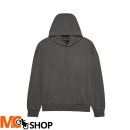 FOX BLUZA KAPTUR WORDMARK OVERSIZED FLEECE PEWTER