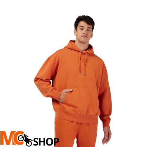 FOX BLUZA Z KAPTUREM WORDMARK OVERSIZED FLEECE