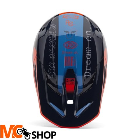 FOX KASK OFF-ROAD V1 RACE SPEC MIDNIGHT