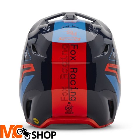 FOX KASK OFF-ROAD V1 RACE SPEC MIDNIGHT