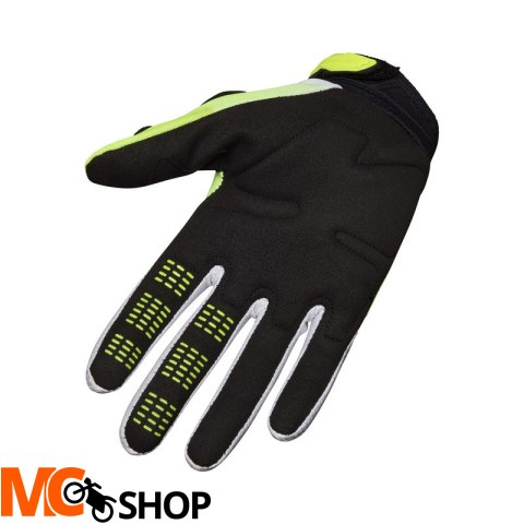 FOX RĘKAWICE OFF-ROAD 180 HELLO FUTURE WHITE/YELLO