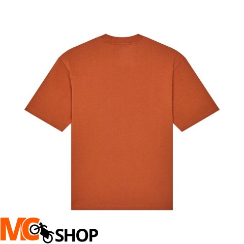 FOX T-SHIRT WORDMARK OVERSIZED CHOCOLATE