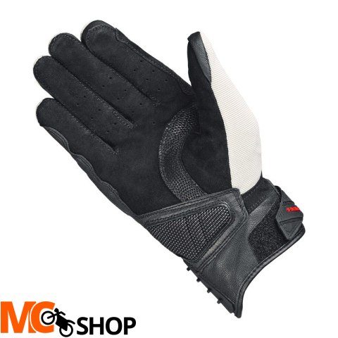 HELD RĘKAWICE SKÓRZANE SAMBIA II BLACK/GREY/RED