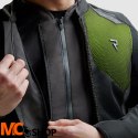 REBELHORN KURTKA TEKSTYLNA JAX BLACK/FLUO YELLOW