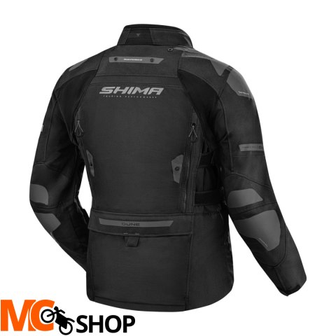 SHIMA KURTKA MOTOCYKLOWA DUNE MEN JKT BLACK