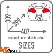 GIVI KUFER CENTRALNY B29 MONOLOCK (29L)