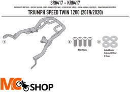 GIVI STELAŻ KUFRA CENTRALNEGO (BEZ PŁYTY) TRIUMPH