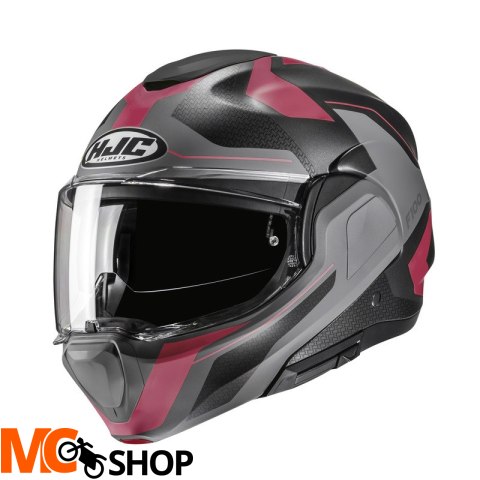 HJC KASK SYSTEMOWY F100 BIOS PINK/GREY