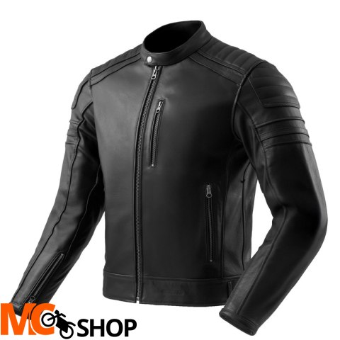 OZONE KURTKA MOTOCYKLOWA SKÓRZANA COLT BLACK