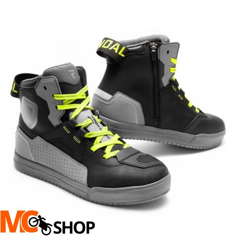 REBELHORN BUTY VANDAL II BLACK/GREY/FLUO YELLOW