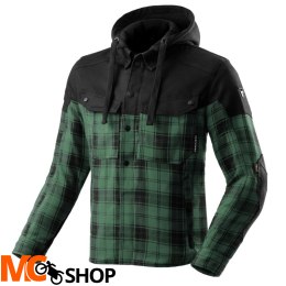 REBELHORN KOSZULA MOTOCYKLOWA SHIFTER BLACK/GREEN