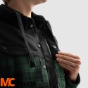 REBELHORN KOSZULA MOTOCYKLOWA SHIFTER BLACK/GREEN