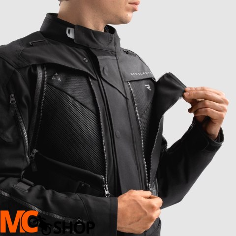 REBELHORN KURTKA MOTOCYKL TEKSTYLNA HARDY 3.0 BLAC