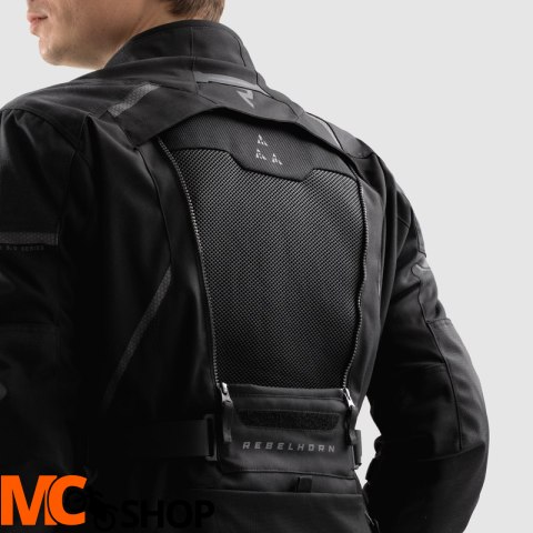REBELHORN KURTKA MOTOCYKL TEKSTYLNA HARDY 3.0 BLAC