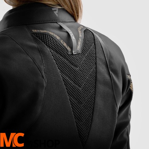 REBELHORN KURTKA TEKSTYLNA JAX LADY BLACK/GOLD