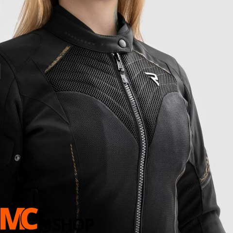 REBELHORN KURTKA TEKSTYLNA JAX LADY BLACK/GOLD