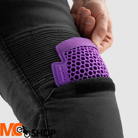 REBELHORN SPODNIE JEANS REVOLT MONOLAYER BLACK