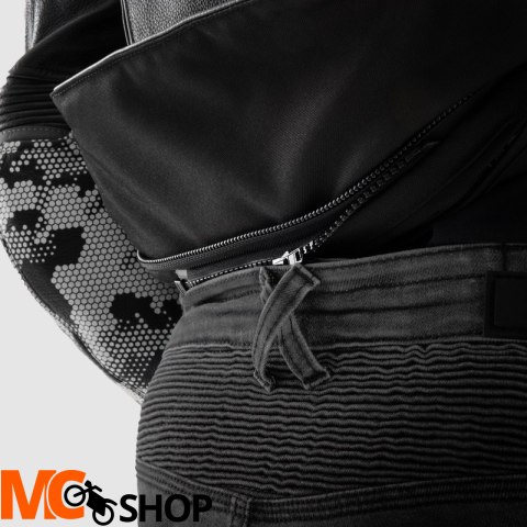 REBELHORN SPODNIE JEANS REVOLT MONOLAYER BLACK