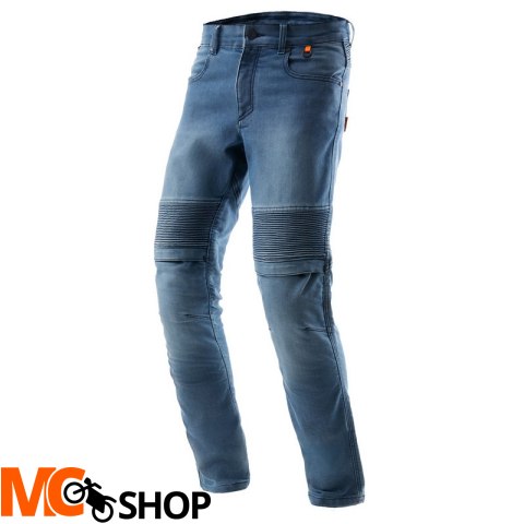 REBELHORN SPODNIE JEANS REVOLT MONOLAYER WASH BLUE