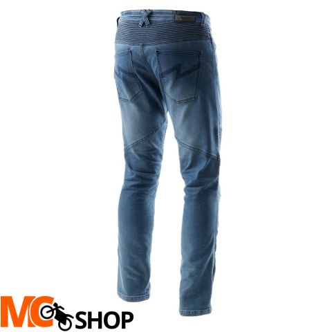 REBELHORN SPODNIE JEANS REVOLT MONOLAYER WASH BLUE
