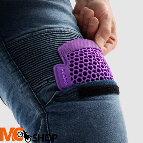 REBELHORN SPODNIE JEANS REVOLT MONOLAYER WASH BLUE