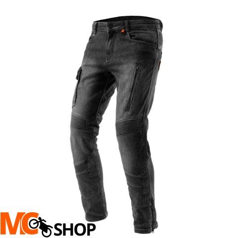 REBELHORN SPODNIE JEANS VANDAL MONOLAYER WA BLACK