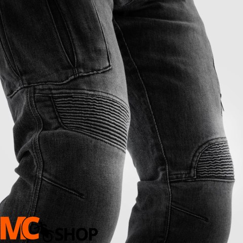 REBELHORN SPODNIE JEANS VANDAL MONOLAYER WA BLACK