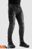 REBELHORN SPODNIE JEANS VANDAL MONOLAYER WA BLACK