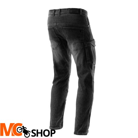 REBELHORN SPODNIE JEANS VANDAL MONOLAYER WA BLACK