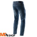 REBELHORN SPODNIE JEANS VANDAL MONOLAYER WASHED BL