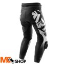 REBELHORN SPODNIE SKÓRZANE INFERNO BLACK/WHITE