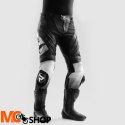 REBELHORN SPODNIE SKÓRZANE INFERNO BLACK/WHITE